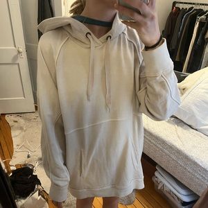 Oversized beige Free People Sweatshirt